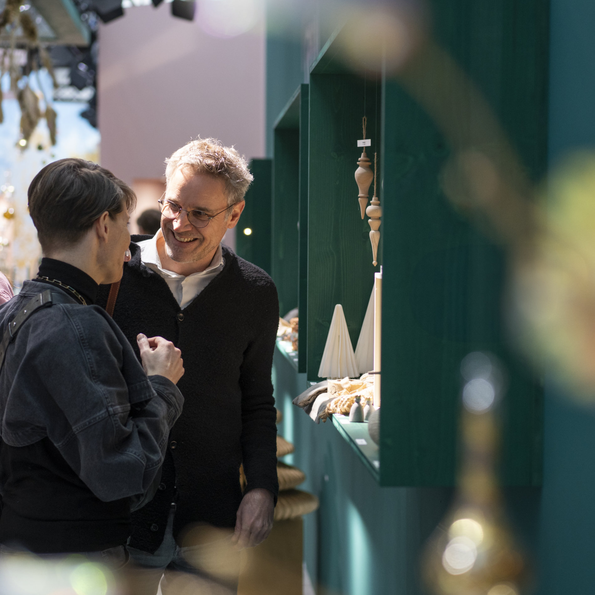 two persons at Christmasworld